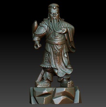 hd scan guan gong 38 estátua pronto para imprimir 3d 3d-scan 3dscan estátuas miniatura miniaturas figurine figurinhas buda de maitreya bodhisattva shakyamuni amitabha esculpir escultura 3d print model - Mito3D