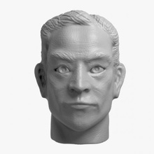 cabeça 1 3d impressão modelo in escultura 3dexport stl estátua 3d print model - Mito3D
