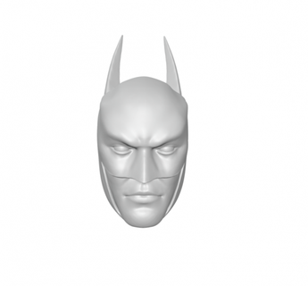 head batman sculpture toy marvel bat robin hero superhero dc disney joker actionfigure cosplay dcomics cartoon game design house decord noai animacampania 3d print model - Mito3D
