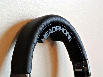 fone ouvido ficar pé audio headphone stand 3dprint 3dmodel 3d print model - Mito3D