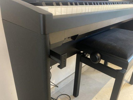 casque monter Roland fp30 piano l'audio porte headphone stand 3d print model - Mito3D