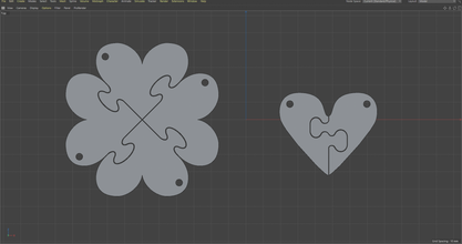 heart 3d print model in pendants 3dexport pedant vladimirrepka 3dprint 3d print model - Mito3D