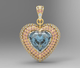 heart pendant pave jewelry pendant gold printable jewellry gemstone gem brilliant