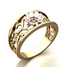 Herzen überall Schmuck ring Luxus 3dprint bedruckbar ist gold Weißgold Mode-und-beauty Mode-ring Geschenk engagement kostbar gem scheint 3d print model - Mito3D