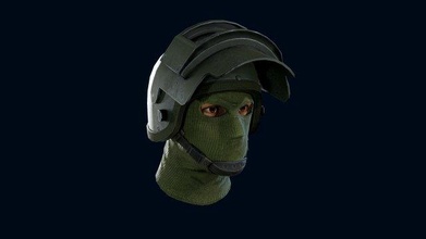 heavy helmet 3d model in armor 3dexport lowpoly realtime pbr game ready soldier military war shooter combat army infantry modern head equipment cap assault 3d print model - Mito3D