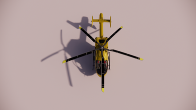 helicopter 3d model in 3dexport skp 3d print model - Mito3D