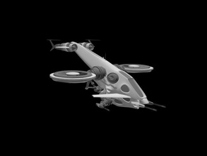 hélicoptère libre 3d print model - Mito3D