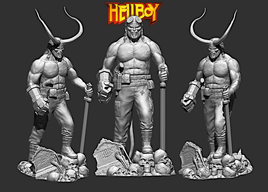 höllenjunge dc comics aktion zahlen wunder modell datei stl 3d drucken fdm fff dlp sla sls drucken figuren 3dexport drucker 3dmodel file files 3dartist miniatur versammlung fdmprintablemodels skulptur zbrush2019 3dprint kunstwerk künstler künstlerisch 3dsmax2015 3D print model - Mito3D