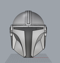 capacete mandaloriano 3d impressão modelo in 3dexport mandalorian helmet guerra estrelas mando espaço 3d print model - Mito3D