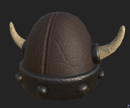 casco vikingo 1 gratis 3d modelo in armadura 3dexport proteger medieval dibujos animados 3d print model - Mito3D