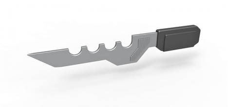 héros aluminium bobine clé étoile randonnée génération Star Trek tng scifi gadget lame couteau dague arme mêlée cosplay réplique soutenir jouet impression imprimable 3d print model - Mito3D