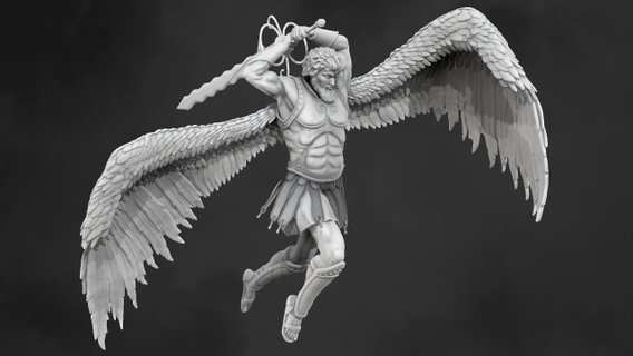 eroi potrebbe Magia 3 arcangelo modello mostri creature tag heroes3 angelo castellounità homm stl miniatura homm3 3d print model - Mito3D
