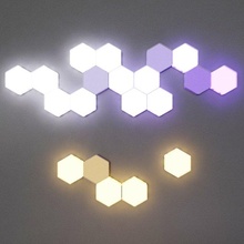 sechseckig Licht sechseckiges Wandlampe 3dptintlight 3dprintwalllight 3d print model - Mito3D