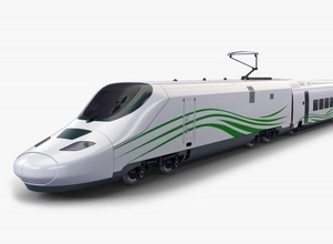 haramain high speed train v 1 3d model in 3dexport passenger generic highspeed railway rail car coach locomotive electric transport vehicle bogie zurel saudi arabia ksa 3d print model - Mito3D