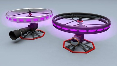 gamme caméra drone 3d modèle in hélicoptère 3dexport rotor uav équipage aérien véhicule film vidéo jeu industrie diffuser capturer angle lentille zoom téléobjectif 3d print model - Mito3D