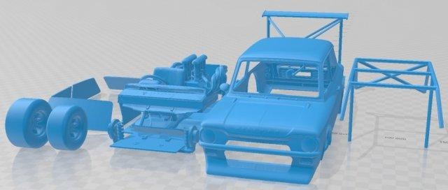 hillman imp capo 308 stampabile macchina settore automobilistico fessura scalextric tamiya rc miniz passatempo micro 3d print model - Mito3D