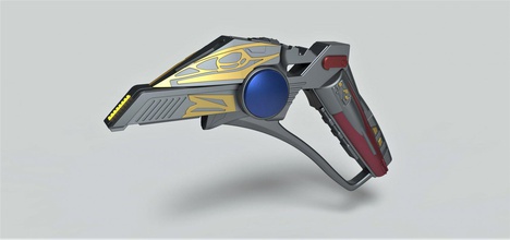 hirogen enerji pistol star trek voyager tabanca yıldız startrek silah ateşli tabancası scifi yineleme cosplay baskı yazdırılabilir oyuncak hobi blaster 3d print model - Mito3D