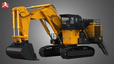 hitachi ex8000-6 - mining excavator 3d model in machines 3dexport shovel ex8000 caterpillar 6030 fs 6015b c27 acert bulldozer d6k2 xl pl83 pipelayer industrial 850d lc vehicle 3d print model - Mito3D