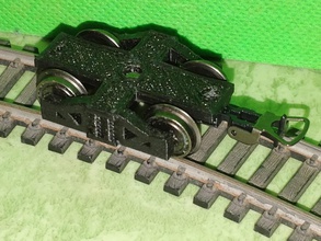 ho scale train bogie 3d print model in automotive 3dexport oo modeltrain 3d print model - Mito3D