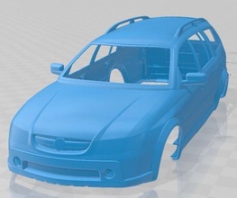 holden adventra lx6 vz 2005 printable body car 3d print model in automotive 3dexport slot scalextric tamiya rc miniz hobby micro 3d print model - Mito3D