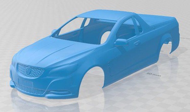 holden comodoro evocar ute 2013 imprimible cuerpo coche vehiculo espacio scalextric Tamiya rc miniz pasatiempo micro 3d print model - Mito3D