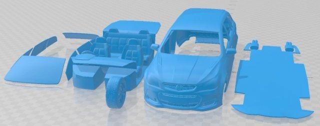 holden commodore ss v redline sportwagon 2015 printable car automotive slot scalextric tamiya rc miniz hobby micro diecast 3d print model - Mito3D