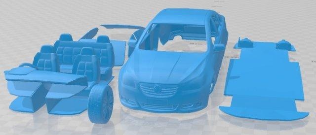 holden vf comodoro calais v sedán 2013 imprimible coche vehiculo automotor espacio scalextric Tamiya rc miniz pasatiempo micro 3d print model - Mito3D