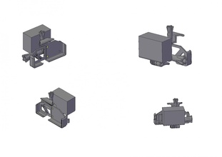 holder action cam 3d print model in electronics 3dexport 3d print model - Mito3D