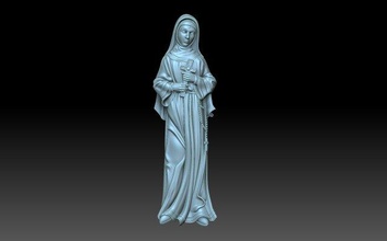 holy rita rita holy christian catholic catholicism cnc figurine