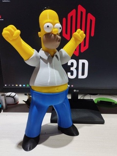 Homer Simpson jujuuu Figuren Homer Simpsons yuju Homero Cartoons Star Charakter Personaje 3d print model - Mito3D
