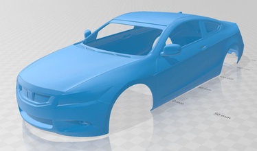 honda uyum coupe yazdırılabilir vücut araba 3d yazdır model in otomotiv 3dexport yuva ölçülü tamiya rc 1 10 32 24 3d print model - Mito3D