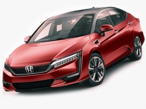honda clarity fuel cell 2017 2018 japan japanese future car ecologic eco hybrid electric hydrogen fcx detailed realistic v-ray mental 3d print model - Mito3D