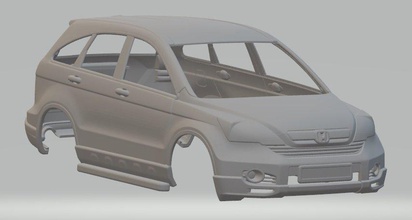 honda cr v yazdırılabilir vücut araba 3d yazdır model in otomotiv 3dexport yuva ölçülü tamiya rc tarayıcı 1 10 24 32 3d print model - Mito3D