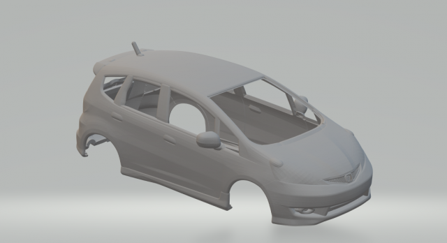 honda veículo diecast hotwheels fenda slotcar slot car quente brinquedos carro 3dpirnt impressão imprimível 3D print model - Mito3D