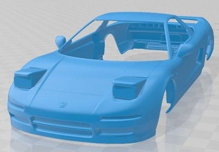 honda nsx r 1992 imprimível corpo carro 3d impressão modelo in automotivo 3dexport fenda escalextrico tamiya rc miniz passatempo micro 3d print model - Mito3D