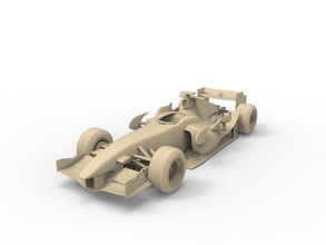 honda ra106 3d impresión modelo in automotor 3dexport coche vehiculo coches pasatiempo auto camión imprimir manejar rc juguete plastico 3d print model - Mito3D