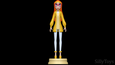 mel limão herói 6 Series gogo tomago fêmea menina mulher Disney max robô thicc asiática 3d print model - Mito3D