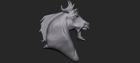 cavalo 3d impressão 3d print model - Mito3D