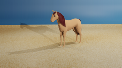 cavallo digital3d 3d print model - Mito3D
