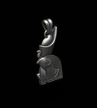 horus colgante pendiente egipcio Dios escarabajo Egipto faraón religión mitología símbolo antiguo esfinge Rey joyería joya anubis bastet pirámide histórico egipt collar akhenatón 3d print model - Mito3D