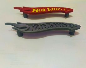 hotwheels drawer bar handle 3d print model - Mito3D