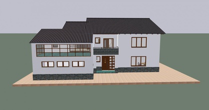23 ev ev-modelleri mühendislik mimarlık tren-manzara 3d baskı iç konut suburban rustik kendi evi yapı-evi açık minyatür evler mimari-modelleri nesneler inşaat-kit bina projesi tasarım 3d print model - Mito3D