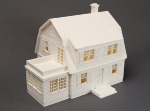 casa puritano 3d impressão modelo in arquitetura 3dexport construir 3d print model - Mito3D