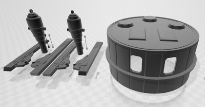 huascar coles artillery tower 3d print model in memorabilia 3dexport armstrong 3d print model - Mito3D