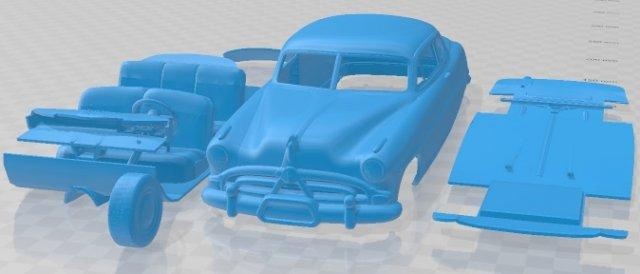 hudson vespa 1951 imprimível carro 3d impressão modelo in automotivo 3dexport fenda escalextrico tamiya rc miniz passatempo micro 3d print model - Mito3D