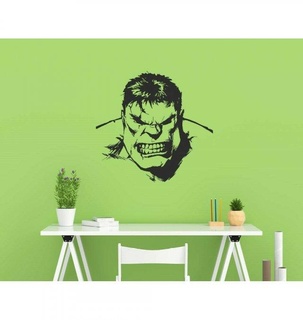 hulk wall dekor Sanat dekoratif boyama 2d Disney hayret Yenilmezler Hulk 3d print model - Mito3D
