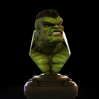Hulk büst adam süper kahraman hayret mutasyon Kaptan Yenilmezler oyunsonu sonsuzluk savaşı minyatürler sci fi şekil karakter heykeller Thor Demir Adam figürinler işaret sert 3d print model - Mito3D