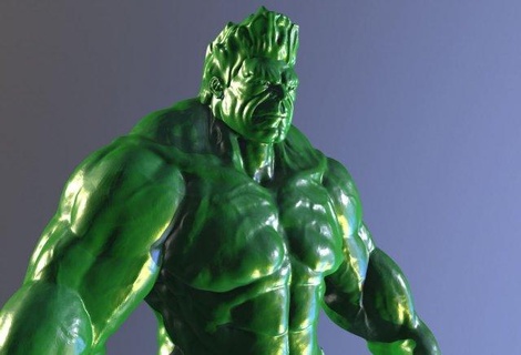 Hulk frei Monster Kreaturen awenger Wunder männlich download 3dexport stl 3d 3dprint druckbar 3dmodel 3d print model - Mito3D