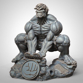 Hulk heykel oyun kolu Kulp destek canavarlar yaratıklar hayret oyuncu inek Geek imprecion3d 3dprinting stl xbox istasyonu 3d print model - Mito3D