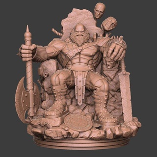 hulk trono uomo vendicatore supereroe meraviglia eroe mutazione Capitano gioco guerra infinita miniature figura carattere sculture figurine marchio netto distruggere hulkbuster 3d print model - Mito3D
